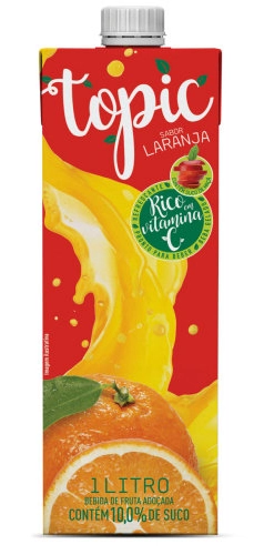 Suco Topic 1l.laranja