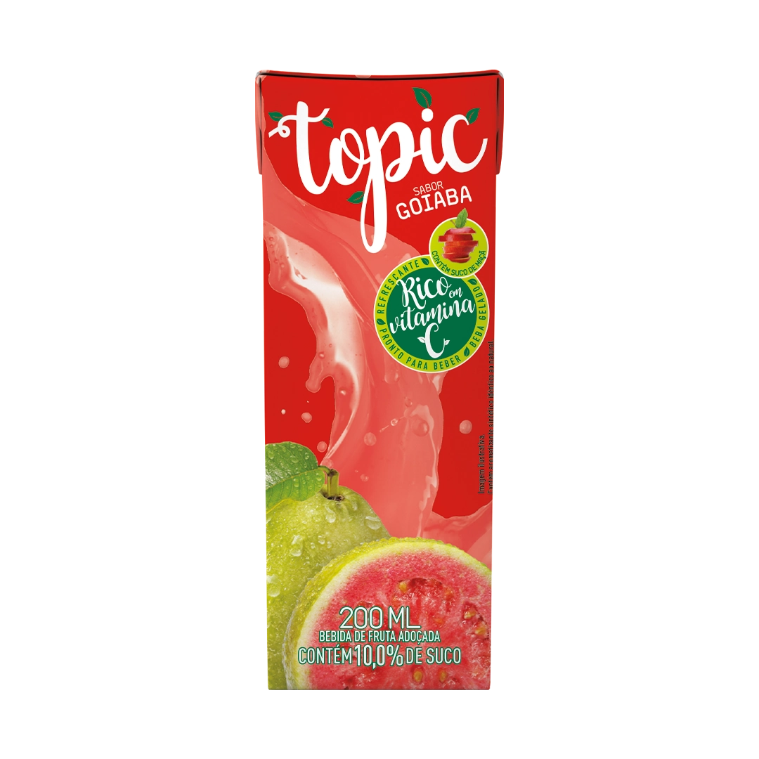 Bebida Mista Topic Sabores 200ml