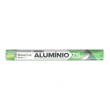 Folha Aluminio Bricoflex 30cmx7,5m