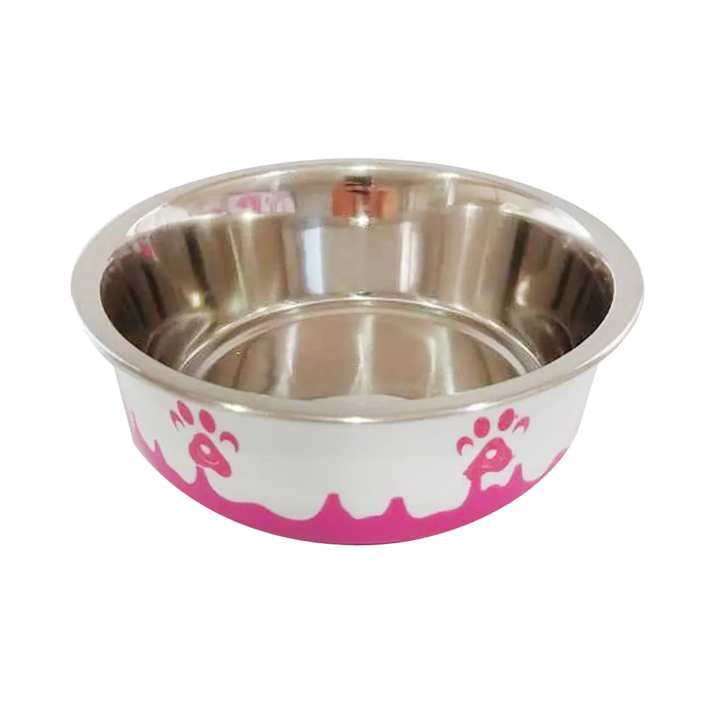 Comedouro Inox Decor Patinha Rs 350ml