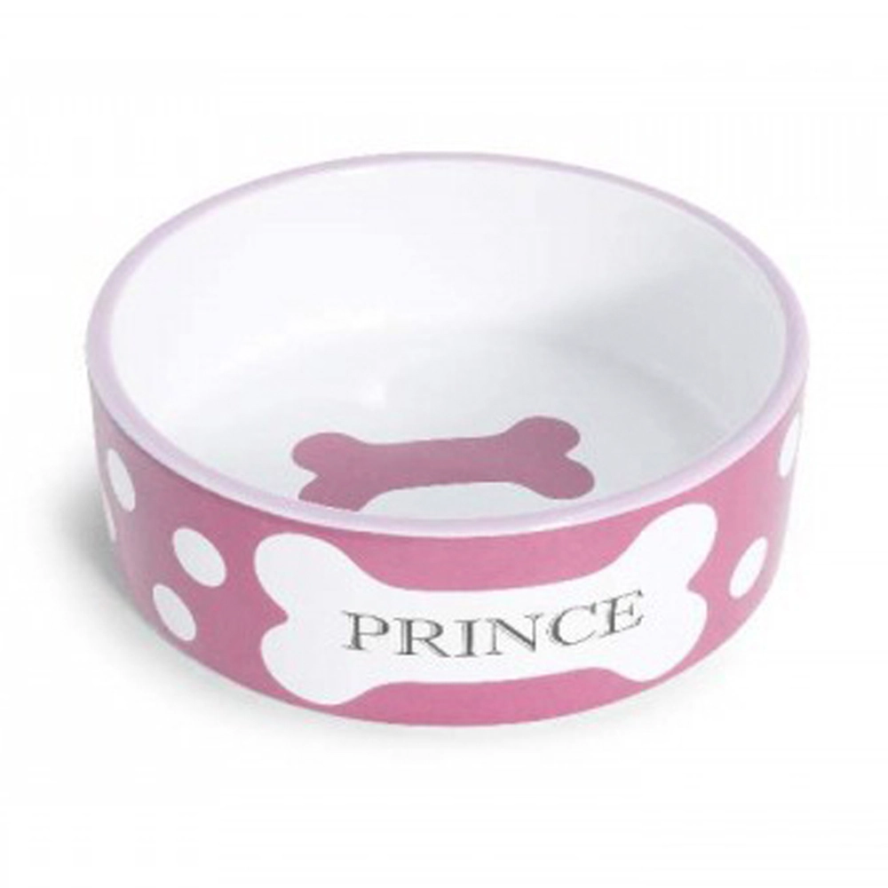 Comed Porcelana Princesa Rosa Pequeno.