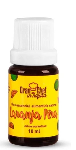 Oleo Essencial Natural Laranja Pera 10ml Gran Chef