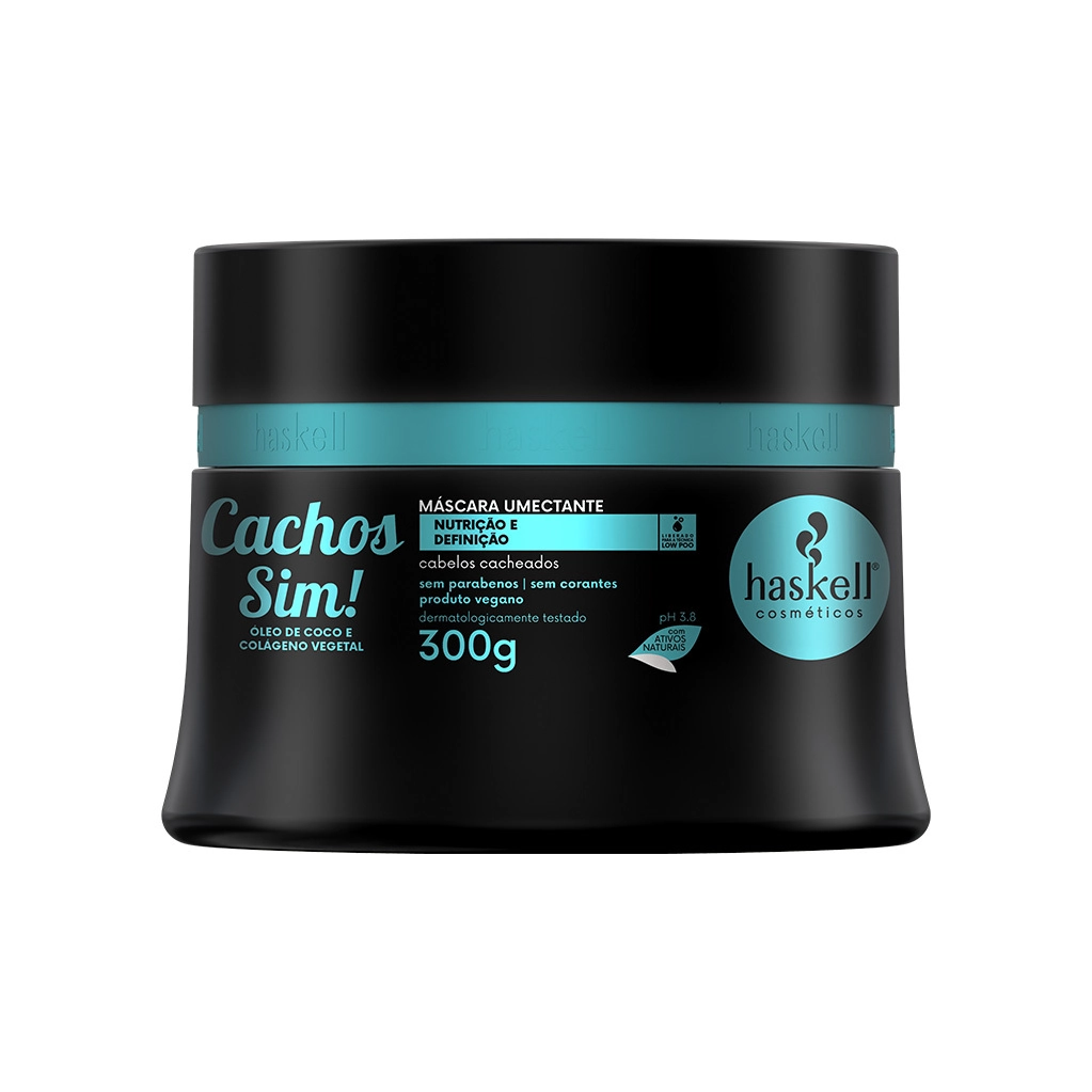 Mascara 250g Cachos Sim Haskell