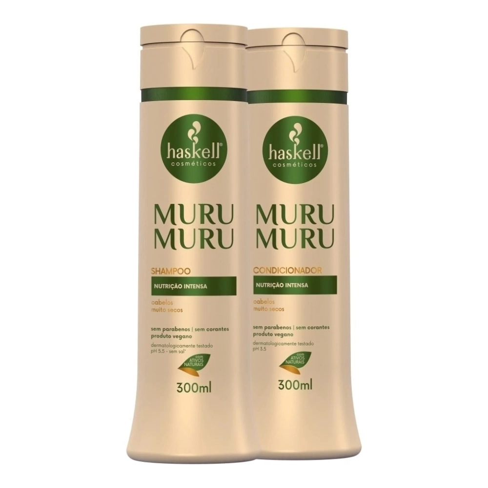 Haskell Murumuru Kit Sh 300ml Cond 300ml Mini Masc 50gr