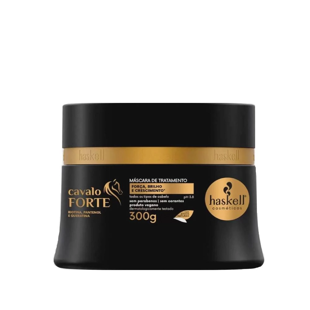 Creme/mascara Tratamento Haskell Cavalo Forte 300g