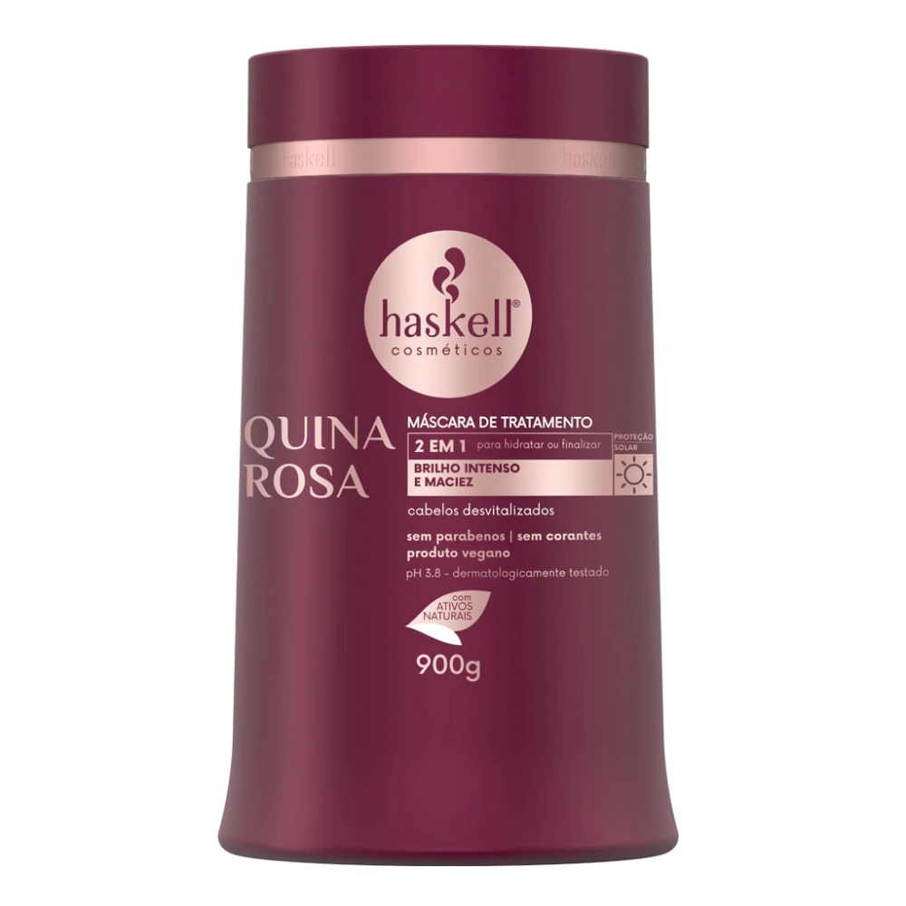 Creme/mascara Tratamento Haskell Quina Rosa 900g