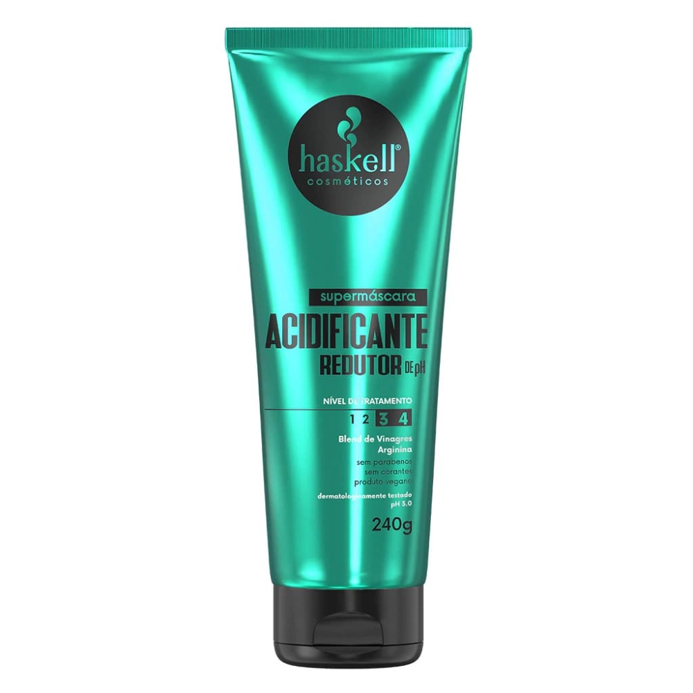 Supermáscara Acidificante Redutor De Ph Haskell Bisnaga 240g