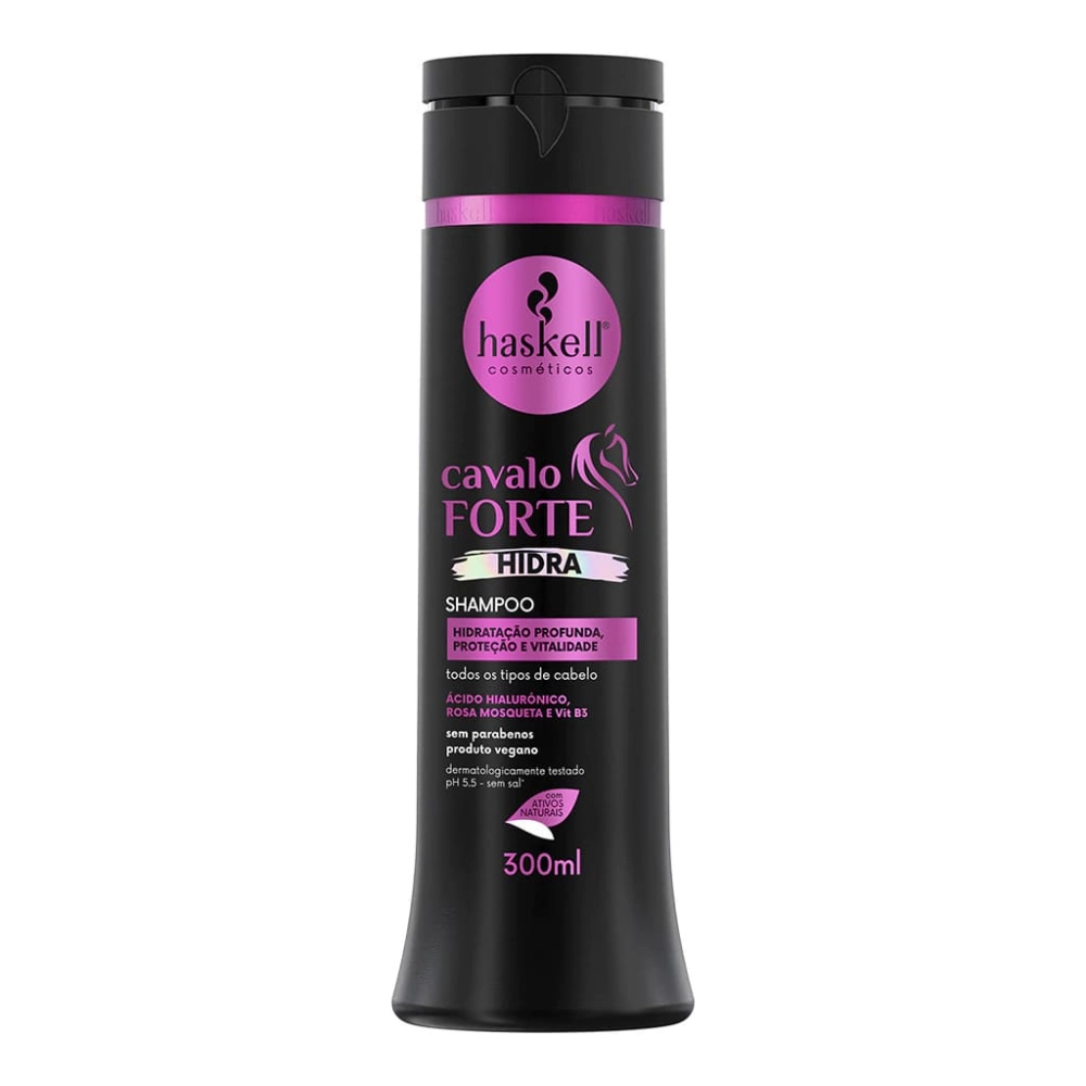 Shampoo Haskell Cavalo Forte Hidra Frasco 300ml