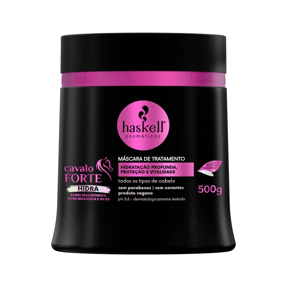 Mascara Tratamento Haskell Hidra Cavalo Forte 500g