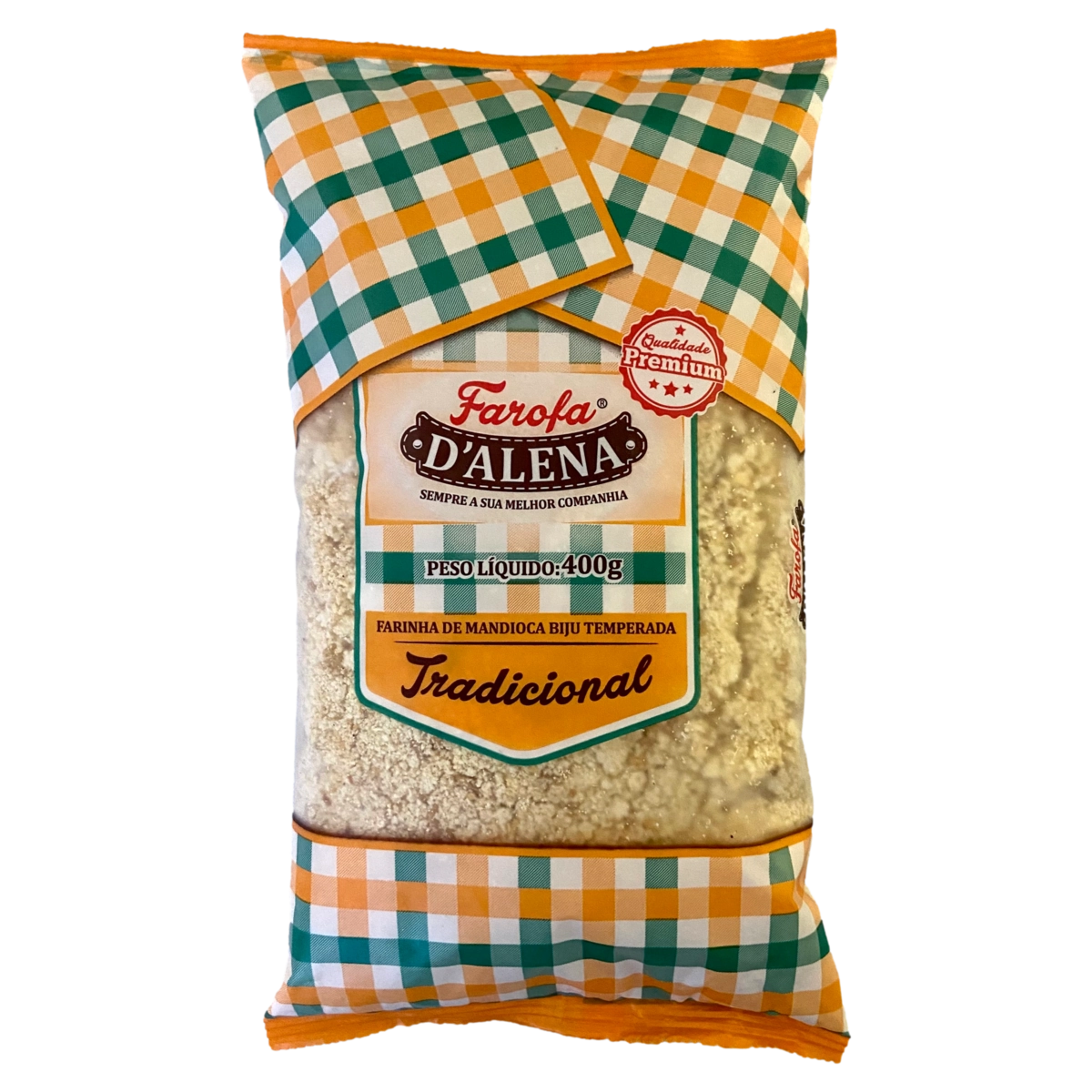 Farofa De Mandioca Tradicional Dalena Pacote 400g