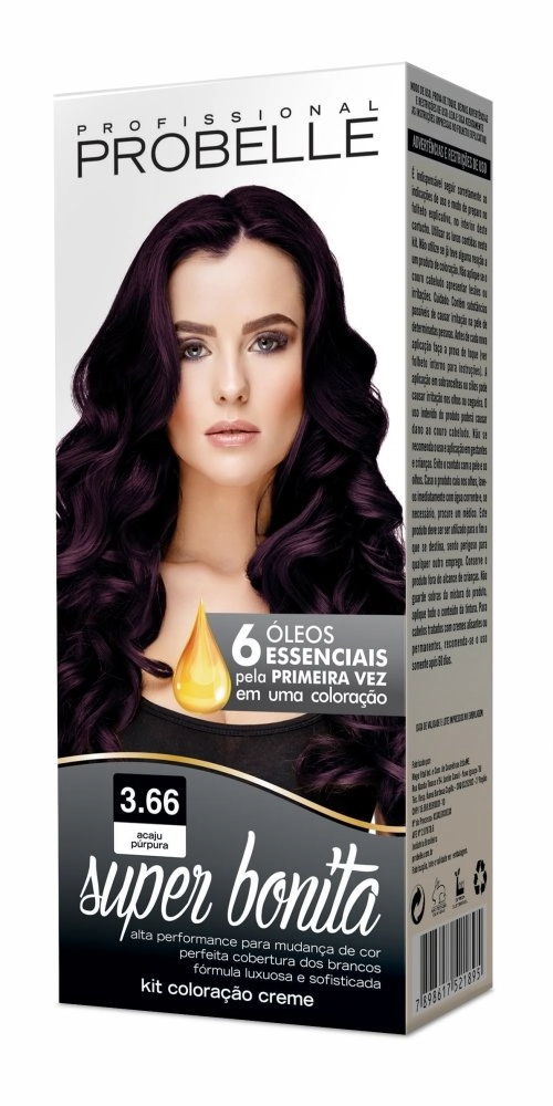 Tint Probelle Super Bonita 3.66 Acaju Purpura