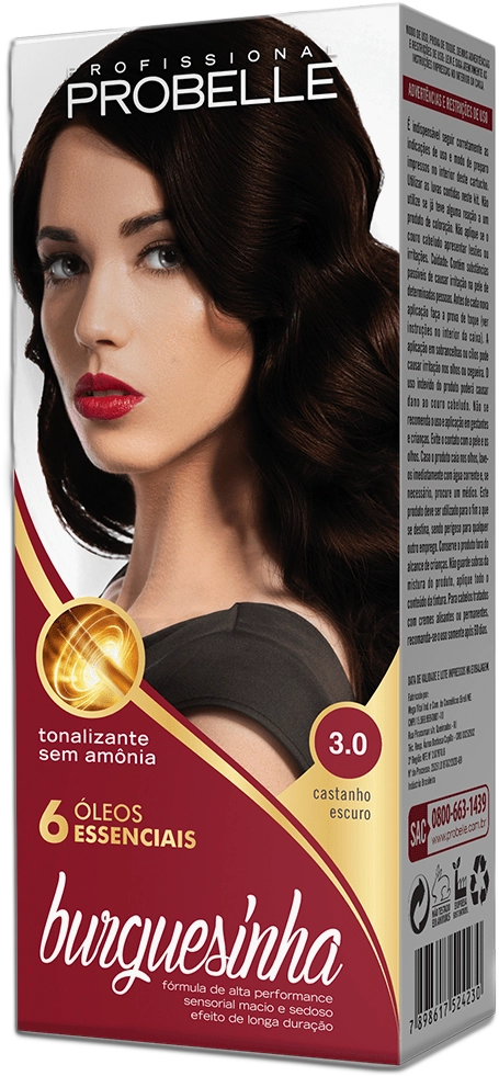 Tint Probelle Burguesinha 3.0 Castanho Escuro