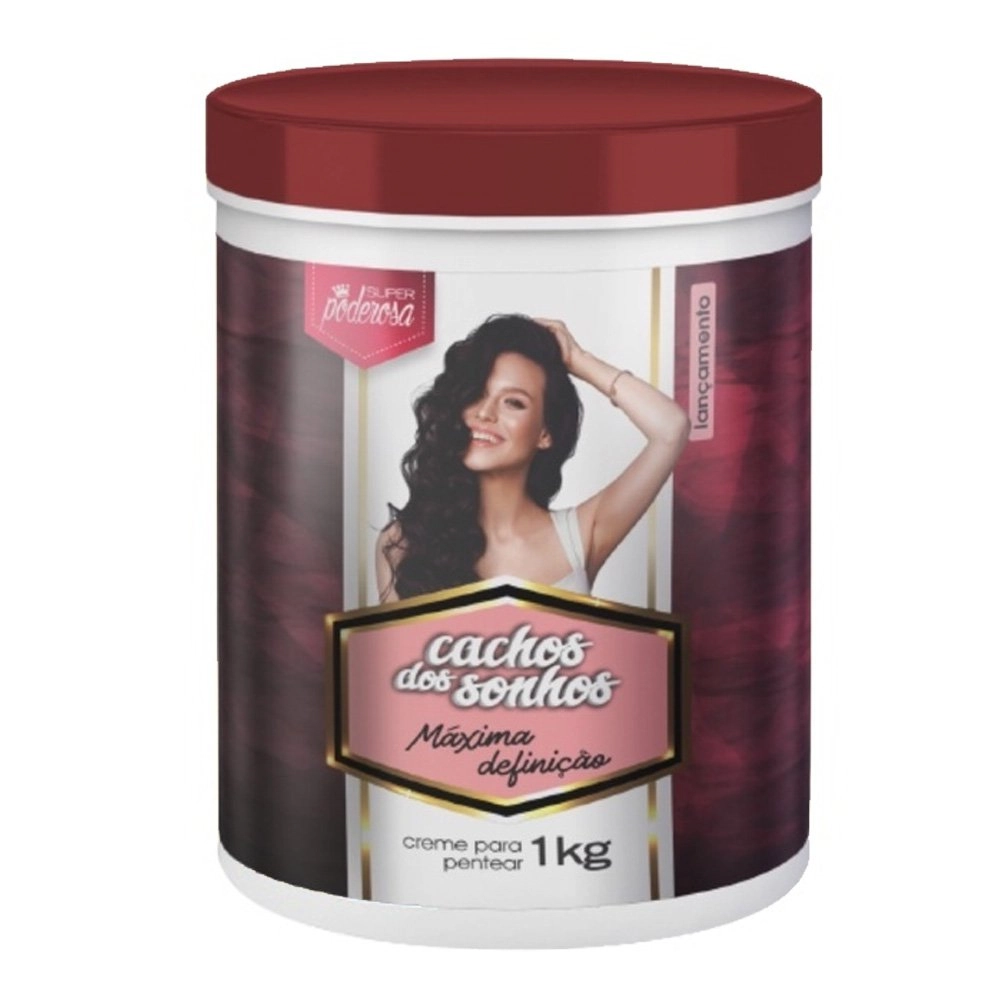 Creme/mascara Tratamento Super Poderosa Cacho Dos Sonhos 1kg