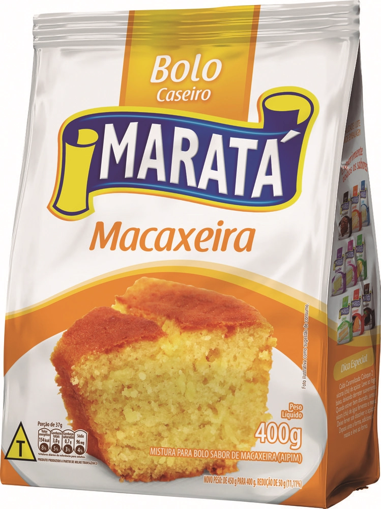 Mistura Para Bolo Marata Macaxeira Aipim 400gr