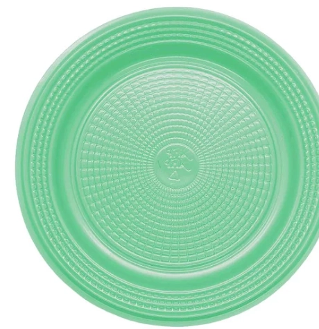 Prato Raso Verde Candy 18cm C 10und Forfest
