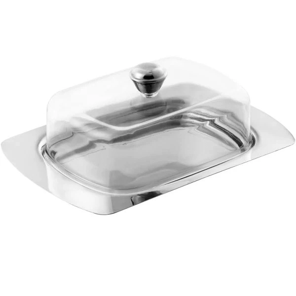Mantegueira Inox Com Tampa Acrilica
