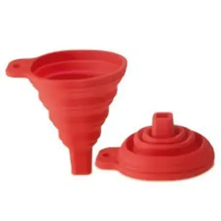 Sn19066 Funil De Silicone Retratil 13cm