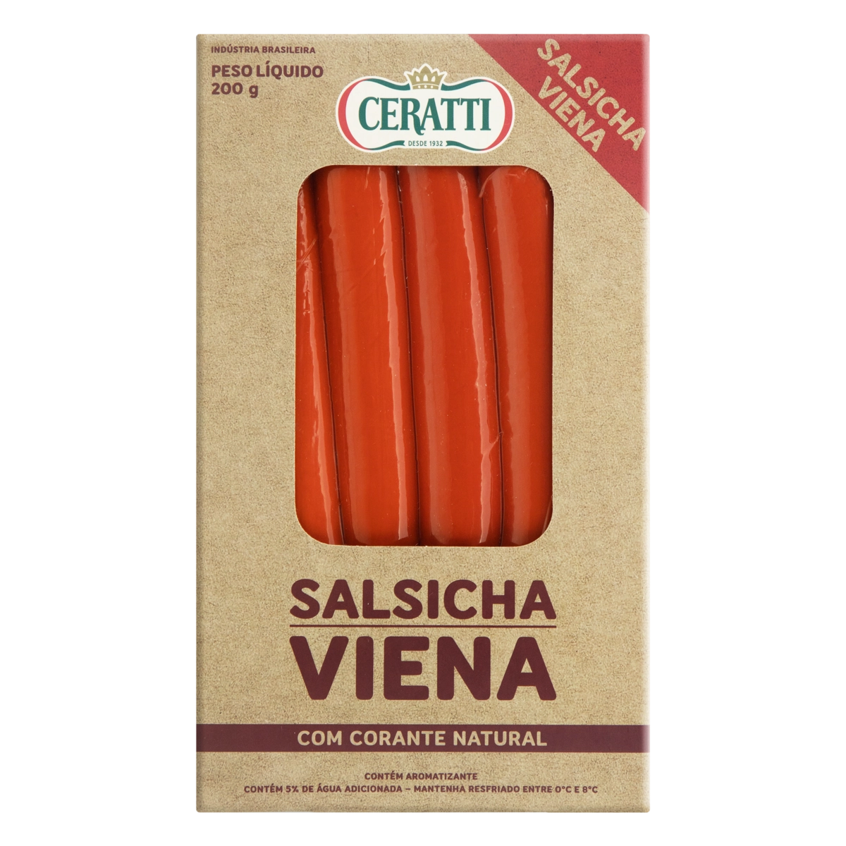 Salsicha Viena Ceratti 200g