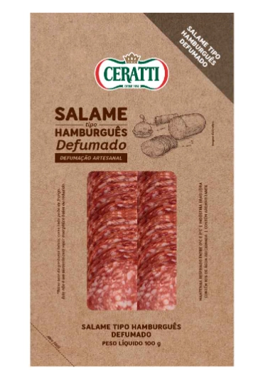 Salame Hamburguês Defumado Ceratti 100g