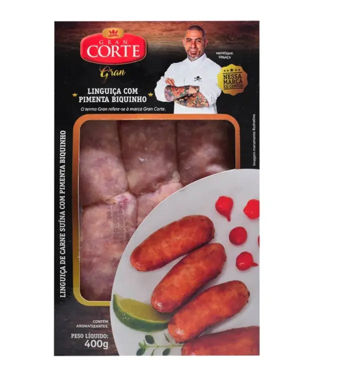 Ling Suina Grancorte 400g C Pimenta Biq
