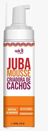 Mousse Widi Care Juba Criador De Cachos Frasco 180ml