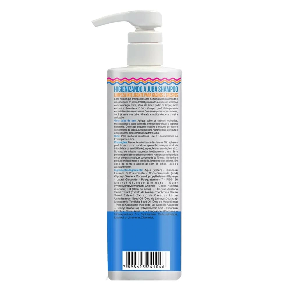 Shampoo Widi Care Higienizando A Juba Frasco 500ml
