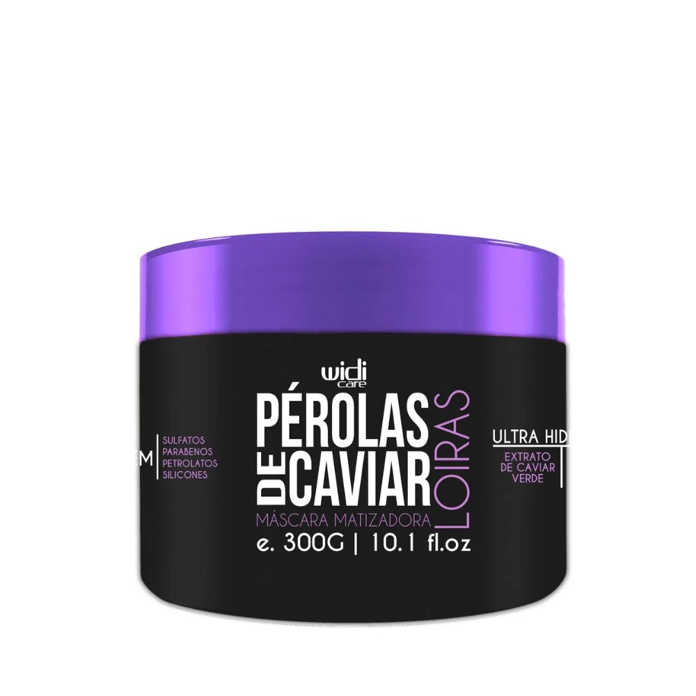 Widicare Masc 300g Matizadora Perola Caviar Loira