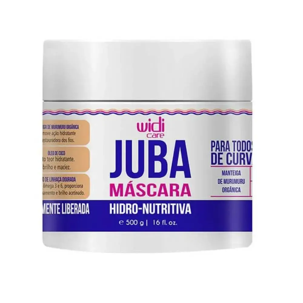 Máscara Hidronutritiva Widi Care Juba Pote 500g