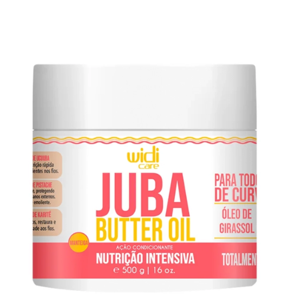 Tratamento Nutrição Intensa Widi Care Juba Butter Oil Pote 500g
