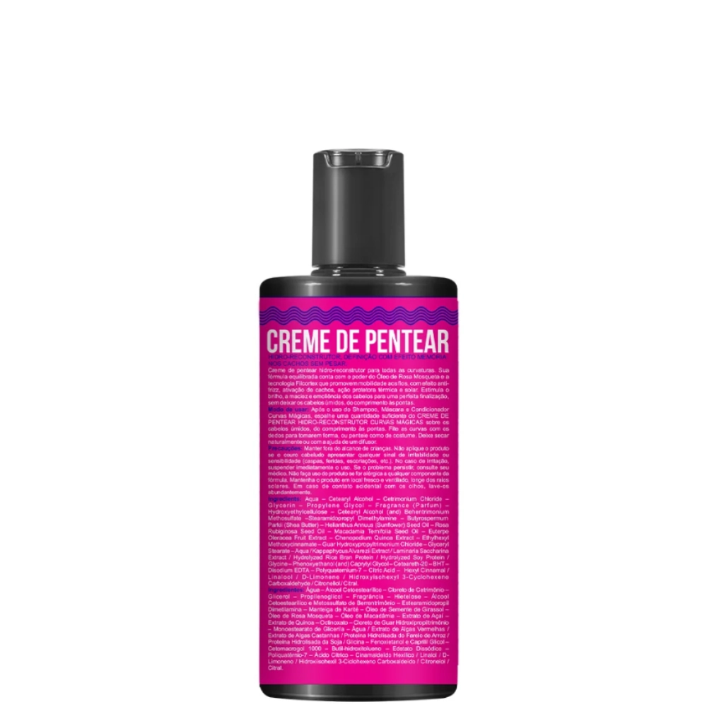 Widi Care Curvas Magicas Cr Pentear 300ml Hidro Re