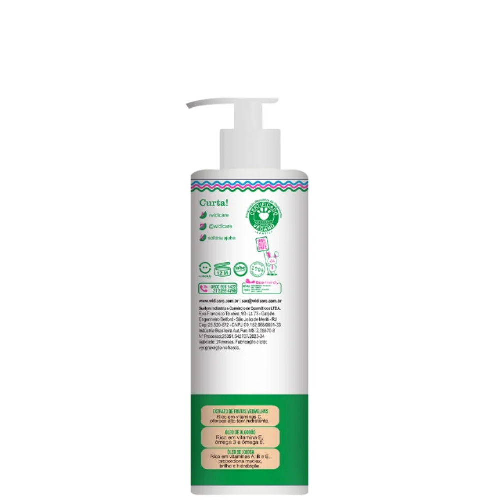 Gelatina Cap Widi Care 300g Modelando A Jubinha Potencializa A Definicao