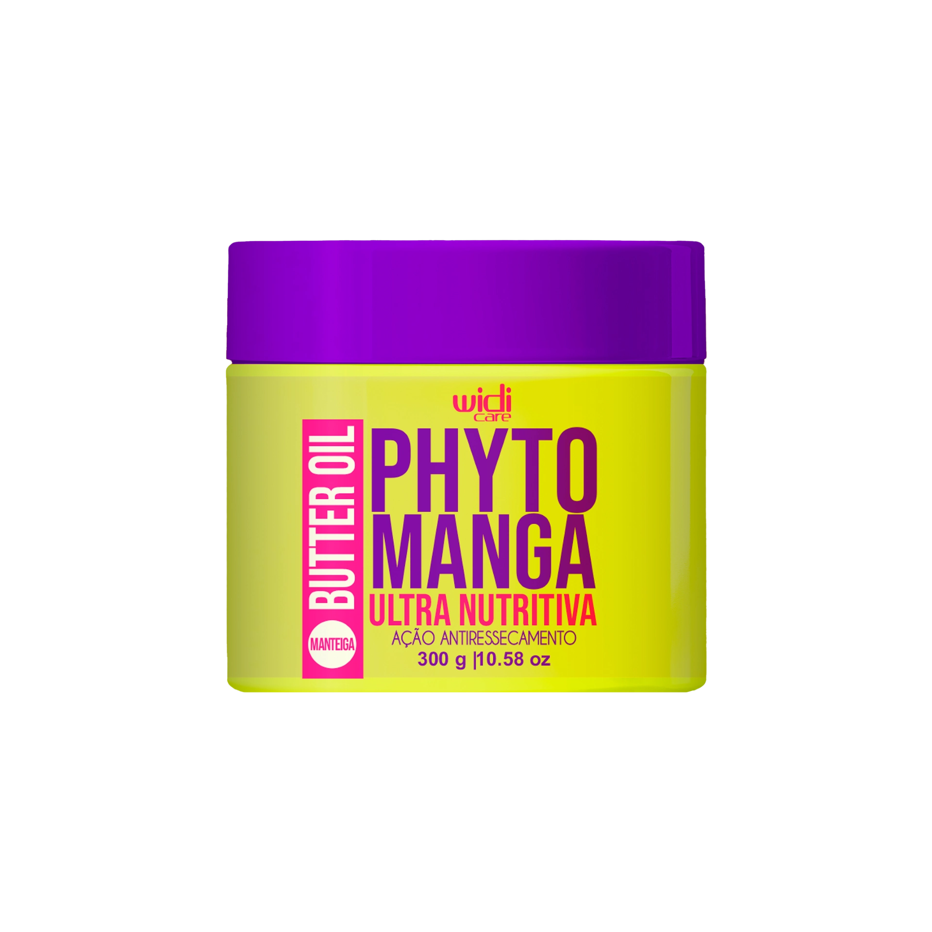 Manteiga Cap Widi Care 300g Phytomanga Butter Oil Açao Ultranutritiva