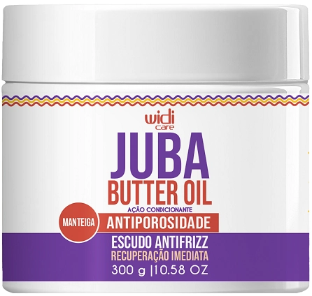 Manteiga Cap Widi Care 300g Juba Butter Oil Antiporosidade
