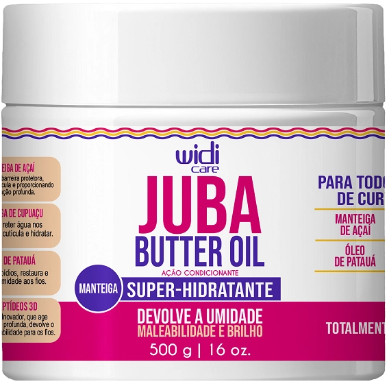 Manteiga Cap Widi Care 500g Juba Butter Oil Condicionante