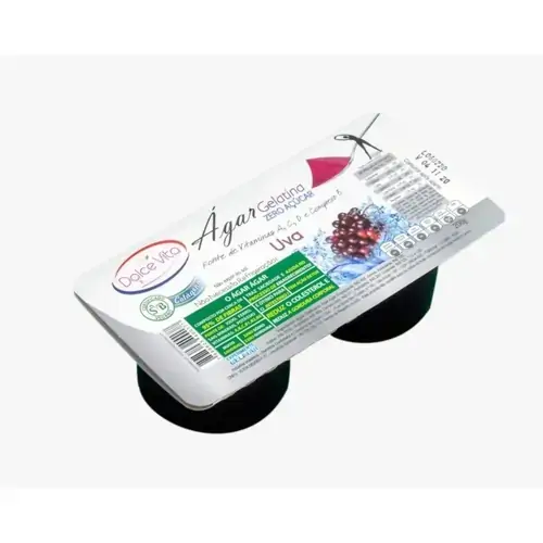 Gelatina Agar Uva Dolce Vita 200g