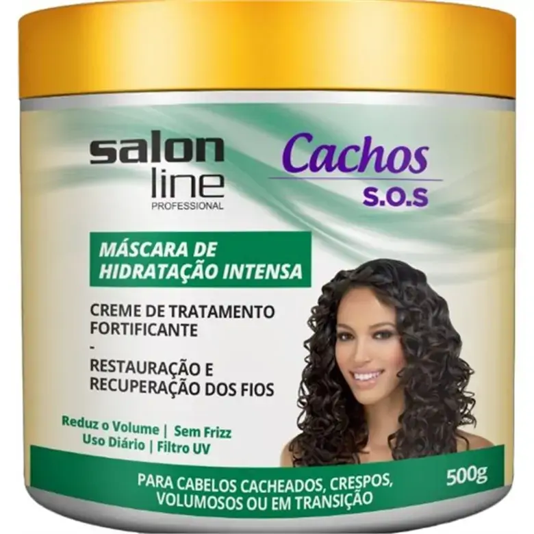 Creme Tratamento Salon Line 500g S.o.s Cachos Unit