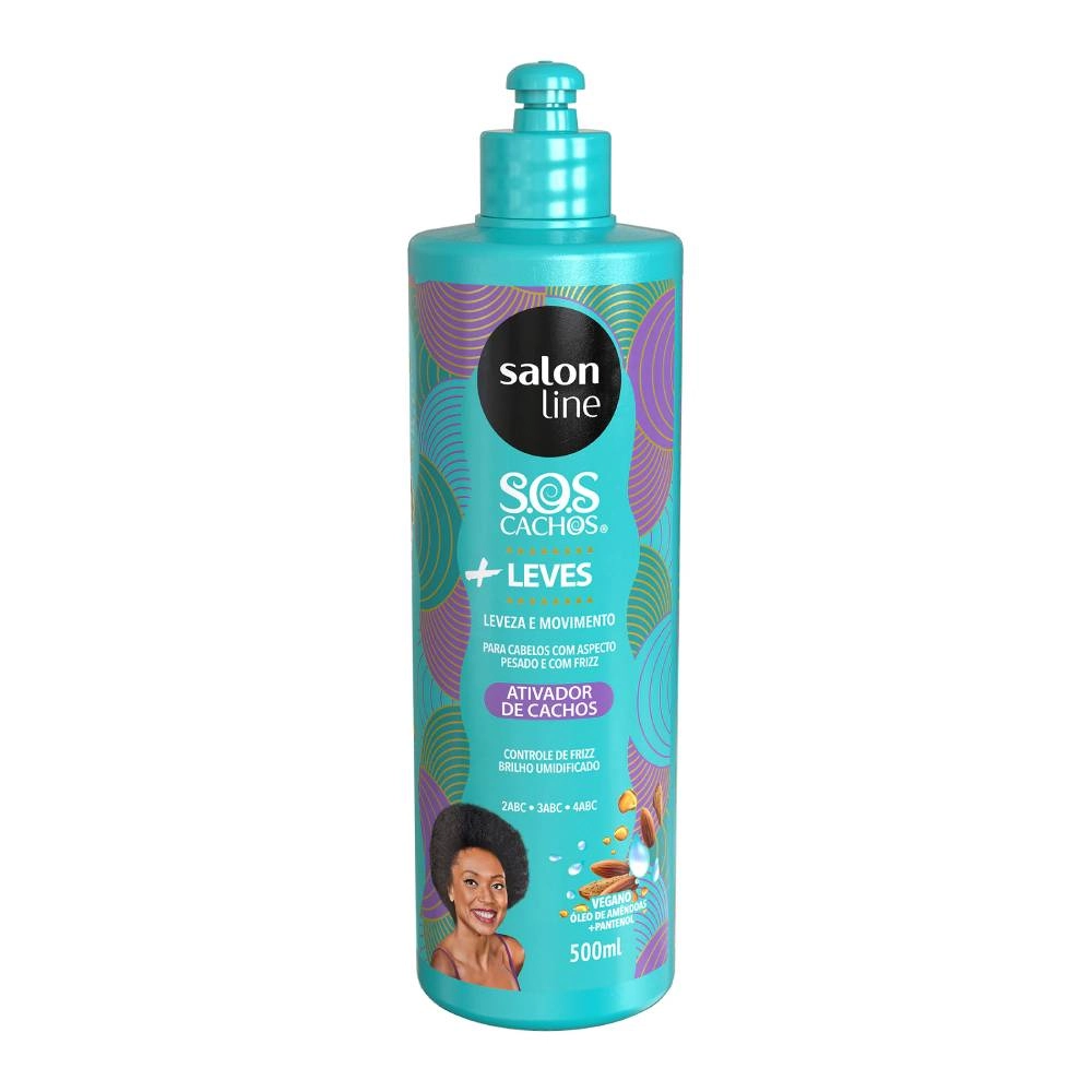 Salon Line Ativ Cachos Sos Leve Sl