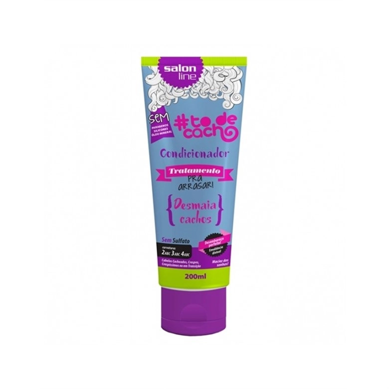Condicionador Desmaia Cachos 200ml Salon Line