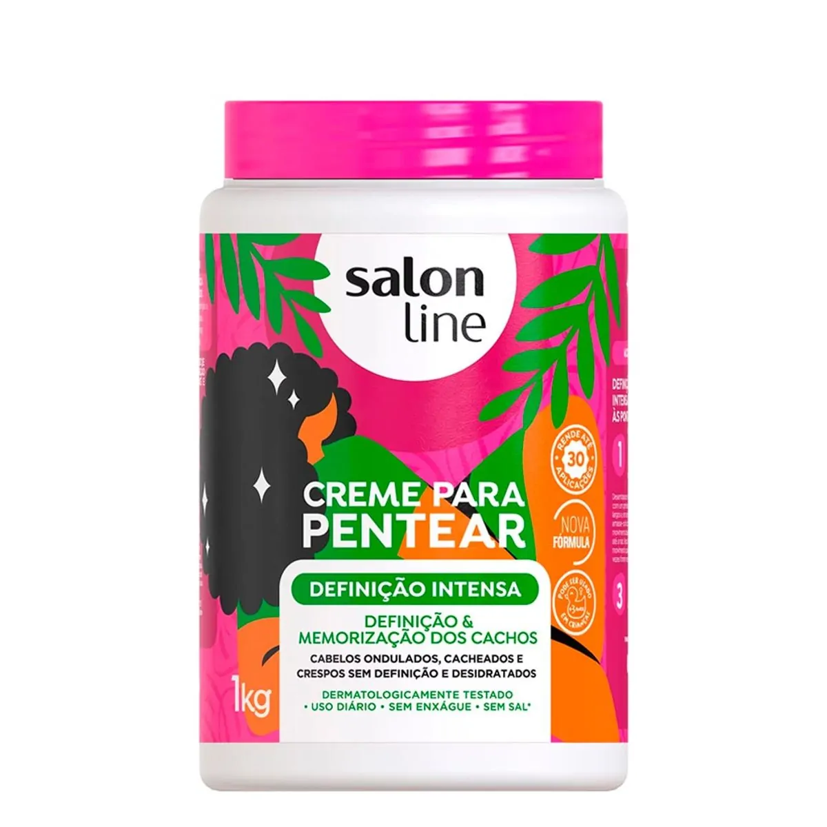 Creme Para Pentear Definição Intensa Salon Line 1kg