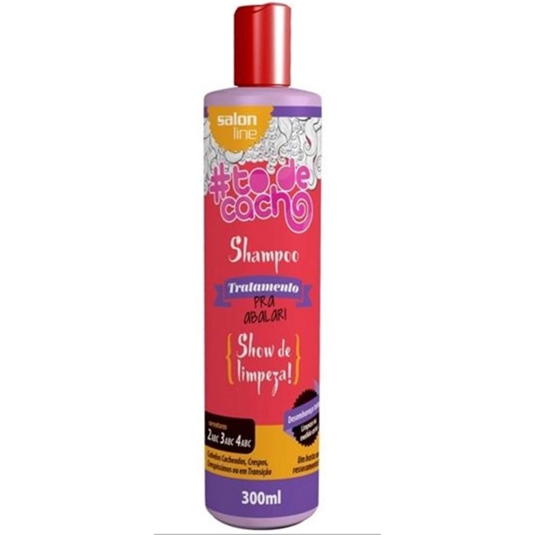 Shampoo Salon Line To De Cacho Pra Abalar Frasco 300ml