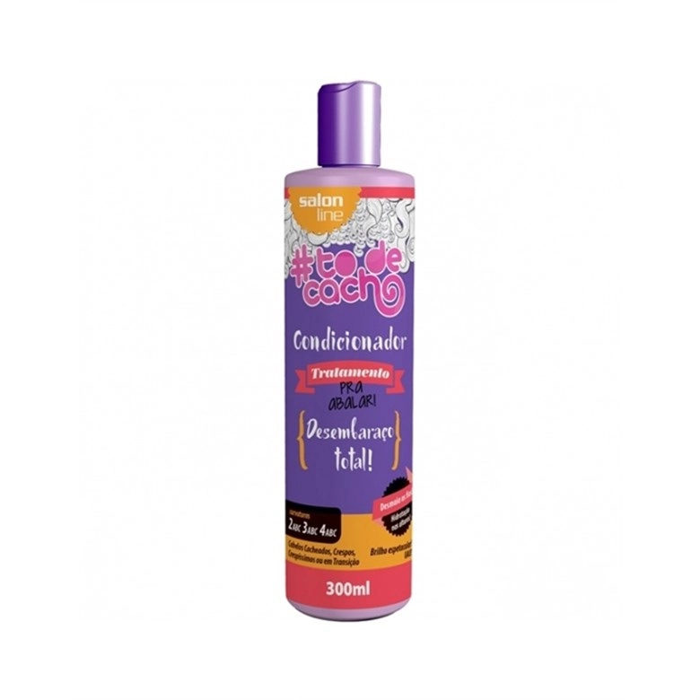 Condicionador Salon Line To De Cacho Desembaraço Total Frasco 300ml