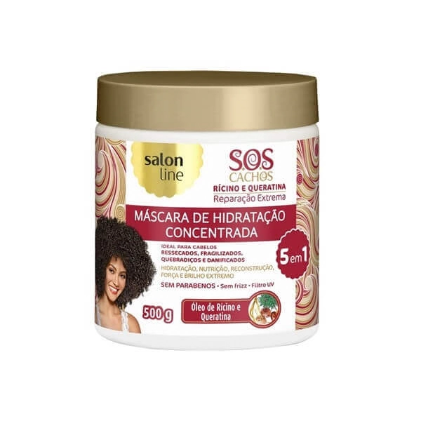 Masc Salon Line 500gr Ricino Querat
