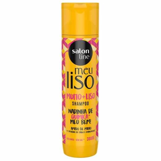 Shampoo Salon Line Meu Liso Muito Mais Liso Frasco 300ml