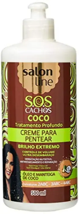 Cr P/pentear Salon Line 500ml Coco Sos
