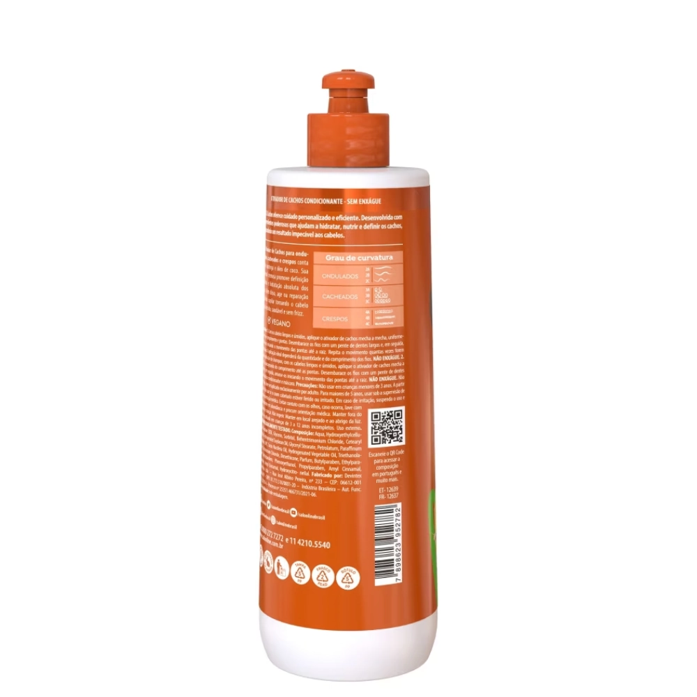 Ativador De Cachos Salon Line 500ml Coco Sos