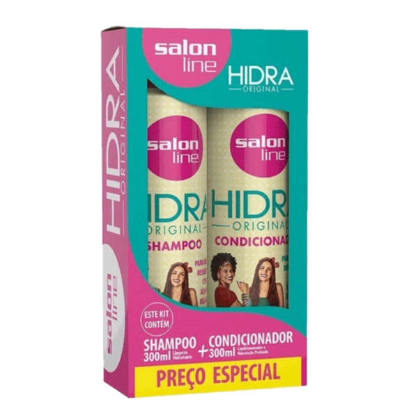 Kit Sh Cond Salon Line Hidra 300ml
