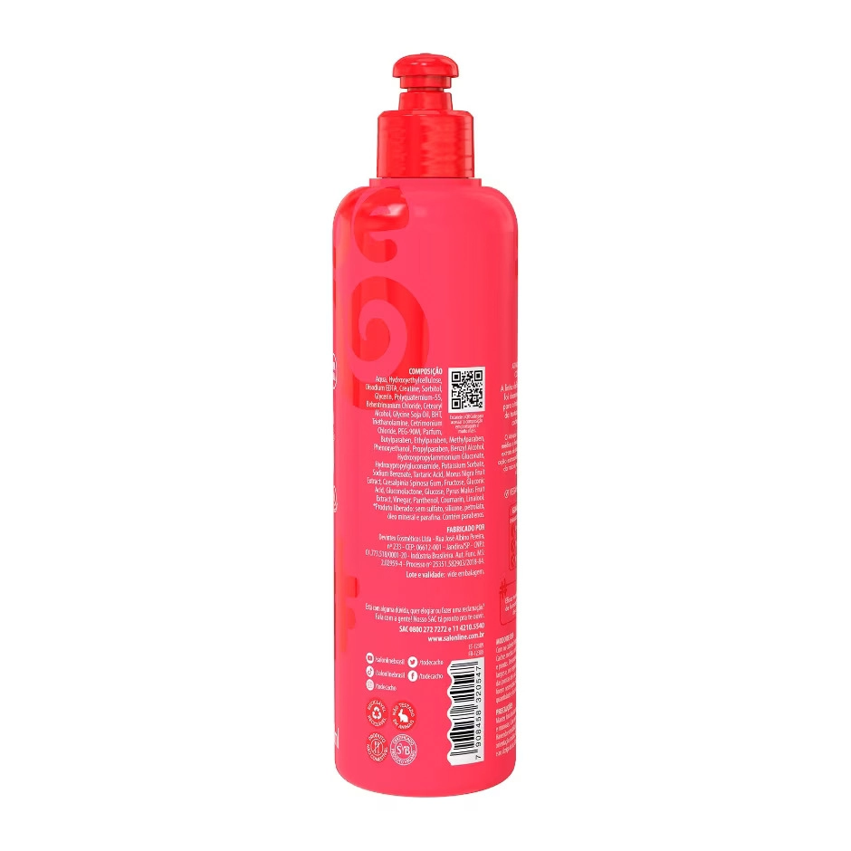 Ativ Cachos S Line Todecacho 300ml Condicionador Vinagre De Maca
