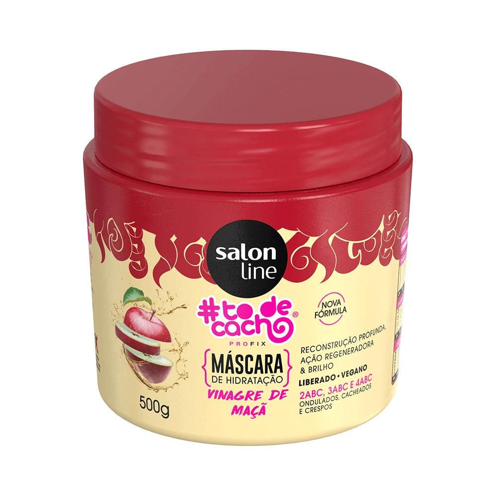 Masc Salon Line 500g Vinagre De Maca 2em1