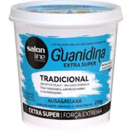 Transformacao Alisante/relaxante Salon Line Guanidina Tradicional Extra Super 215g
