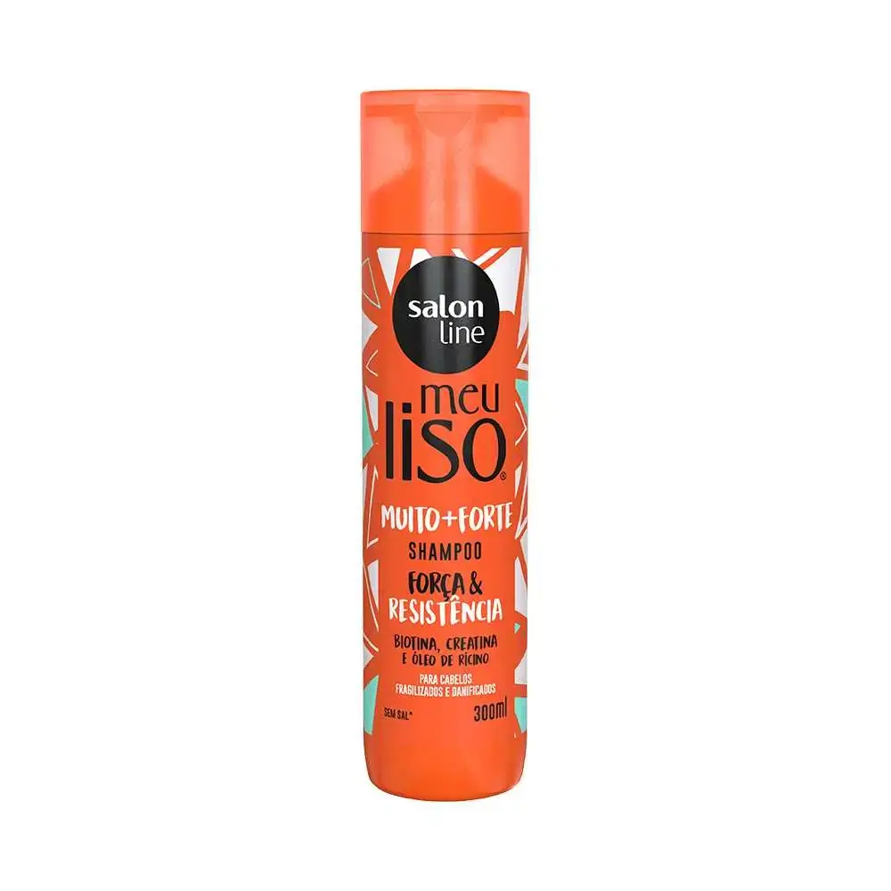 Shampoo Salon Line Meu Liso Muito Forte 300ml